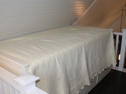 Nantucket town Nantucket vacation rental - Bed in loft configured as twin. Also pulls out to make a king