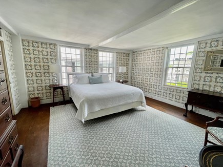 Nantucket town Nantucket vacation rental - Large, bright primary bedroom with king bed and sitting area