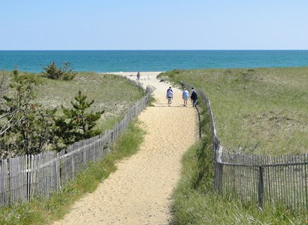 Surfside Nantucket vacation rental - Beautiful Surfside Beach is just 8/10 mile walk or bike away