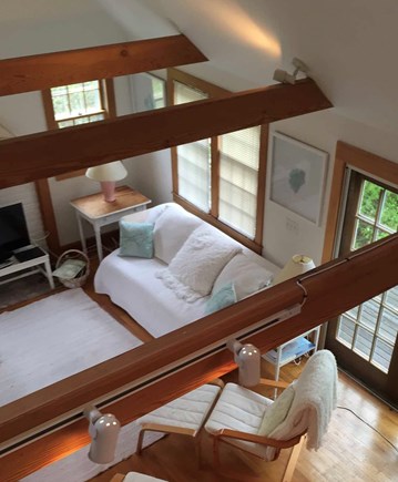 Surfside Nantucket vacation rental - A view from the loft