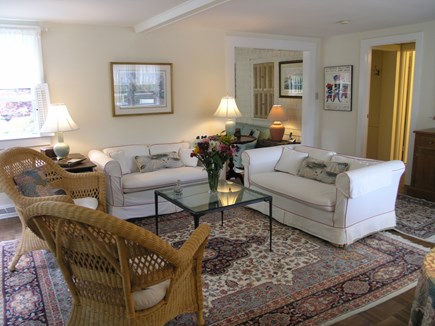 Nantucket town, Nantucket Nantucket vacation rental - Bright, beautiful living room to the left as you enter front door