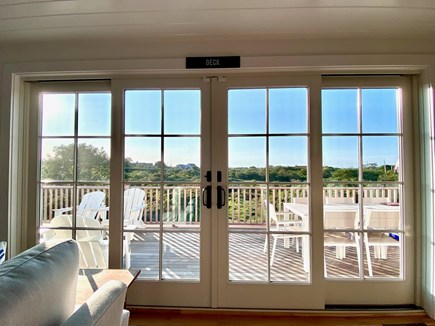 Madaket, Nantucket Nantucket vacation rental - Double Sliders to Upstairs Deck and Sunsets!