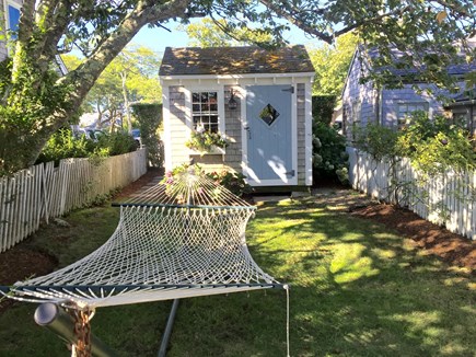 Siasconset Nantucket vacation rental - Sport shed with boogey boards and more..