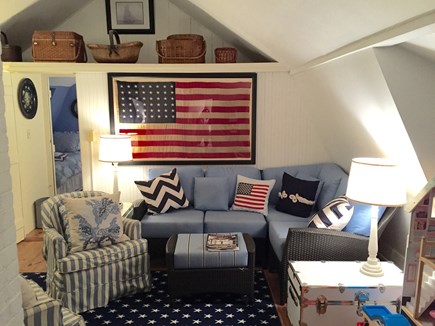 Siasconset Nantucket vacation rental - Top floor family room. Great kid hang out area