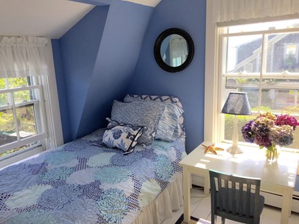 Siasconset Nantucket vacation rental - Bedroom w/single and bunk beds, ocean views