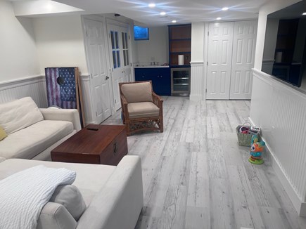 Mid-island Nantucket vacation rental - Basement just finished- not decorated, waiting on area rug etc.