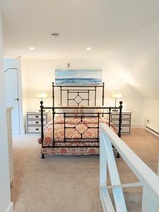 Nantucket town, Town Center Nantucket vacation rental - Top of the stairs entering the bedroom