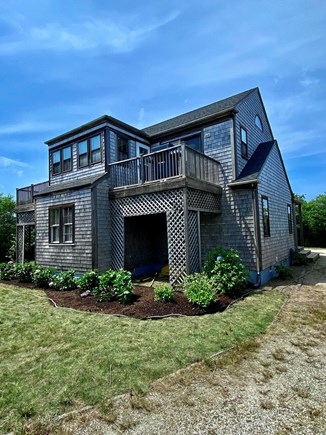 Madaket Nantucket vacation rental - Front of house