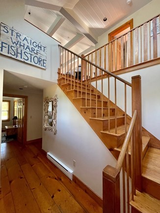Madaket Nantucket vacation rental - Front stairway