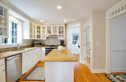 Mid-island, Miacomet Nantucket vacation rental - Immaculate kitchen with every amenity you need.