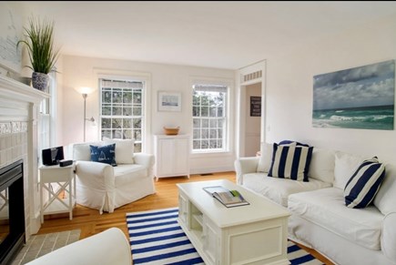 Mid-island, Miacomet Nantucket vacation rental - Cozy gas fireplace for those Grey Lady days!