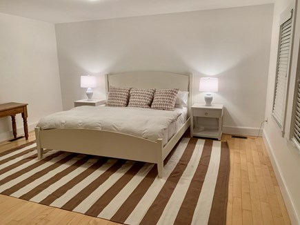 Mid-island, Surfside Nantucket vacation rental - First floor king bedroom with en suite bath