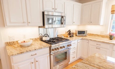 Surfside Nantucket vacation rental - Kitchen with all new Thermador appliances