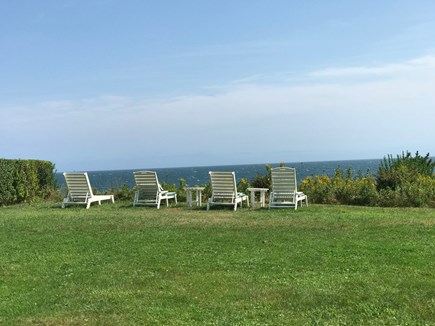 Siasconset, Nantucket Nantucket vacation rental - Beach chairs on the bluff's edge