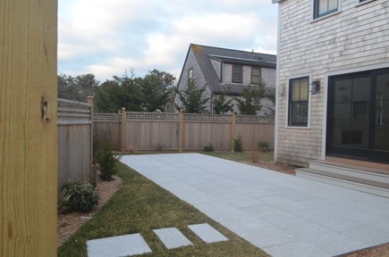Cisco - Miacomet Nantucket vacation rental - Large patio to enjoy outdoor dining
