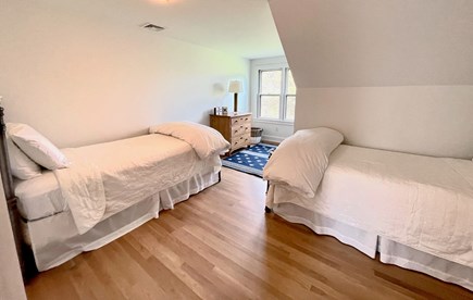 Cisco - Miacomet Nantucket vacation rental - Twin bedroom share bath with queen bedroom