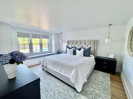 Cisco - Miacomet Nantucket vacation rental - Private 1st floor master suite overlooking the heated pool