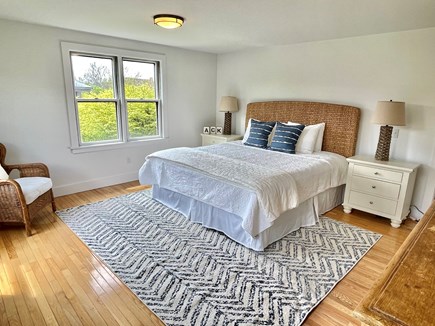 Cisco - Miacomet Nantucket vacation rental - Large, sunny primary bedroom suite overlooking private lawn