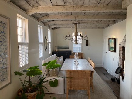 Nantucket town, Core Historic District Nantucket vacation rental - 1740 structure-updated dining room, bar, working fireplace