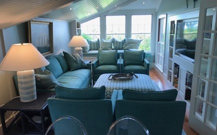 Siasconset, Sconset Nantucket vacation rental - Relax and watch TV in the second living room
