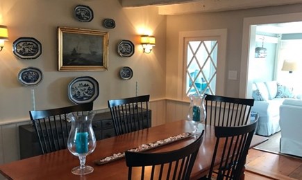 Siasconset, Sconset Nantucket vacation rental - Dining room, table seats 6