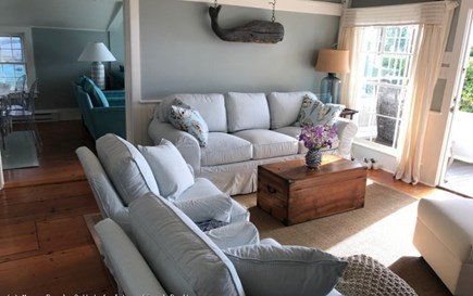 Siasconset, Sconset Nantucket vacation rental - One of two living rooms to enjoy!