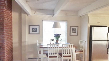 Madaket Nantucket vacation rental - Dining area for 6