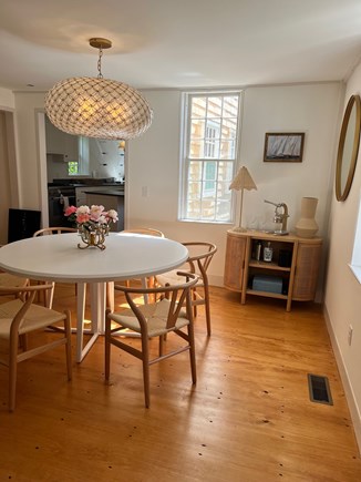 Nantucket town, Nantucket Nantucket vacation rental - Dining room off kitchen - open floor plan