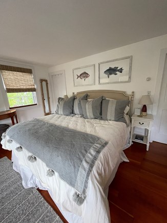 Nantucket town Nantucket vacation rental - Master Bedroom on 2nd Floor King Bed with en-suite