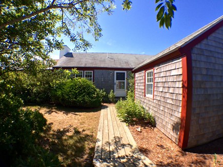 Madaket Nantucket vacation rental - Front of the house