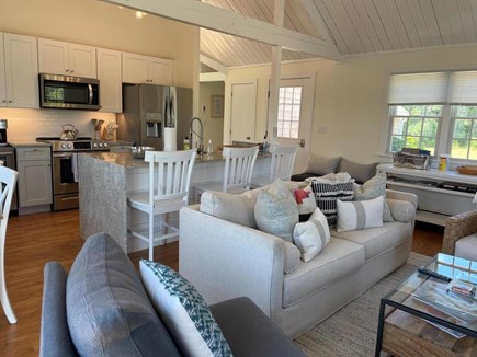 Madaket Nantucket vacation rental - Family Relaxing Family Room with Dining Table for 10