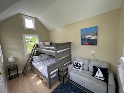 Siasconset Nantucket vacation rental - Inside Eagles Nest Bunk Room  Airconditioned with Wi-Fi