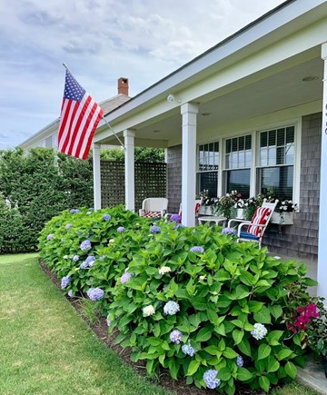 Siasconset Nantucket vacation rental - Front Porch Relaxation & Rockers