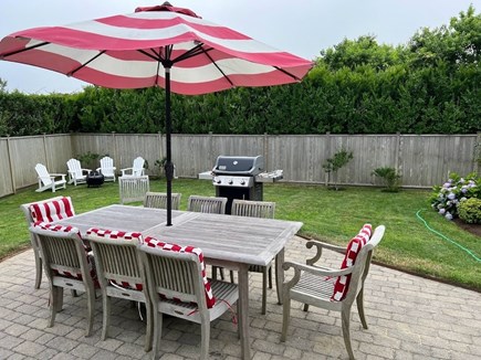 Siasconset Nantucket vacation rental - Private Fenced-in Backyard, Solo Stove, Great For Approved Pets.