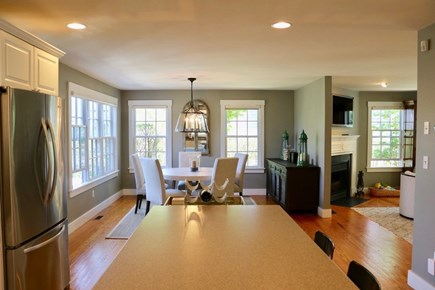 Mid-island, Nantucket - Naushop Nantucket vacation rental - Kitchen to dining room