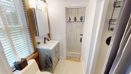 Tom Nevers, Nantucket Nantucket vacation rental - Downstairs bathroom with shower stall