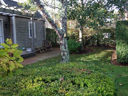 Monomoy, Middle Moors Nantucket vacation rental - Front yard with beautiful landscaping