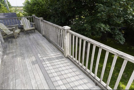 Cisco - Miacomet, Trotacre Kin Nantucket vacation rental - Upper deck