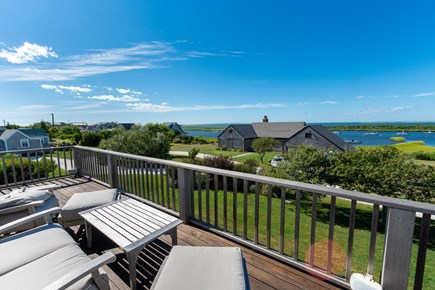 Madaket Nantucket vacation rental - Upper Deck with water views