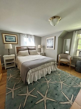 Surfside Nantucket vacation rental - 2nd Floor update 2023 Queen Bedroom with Sony TV