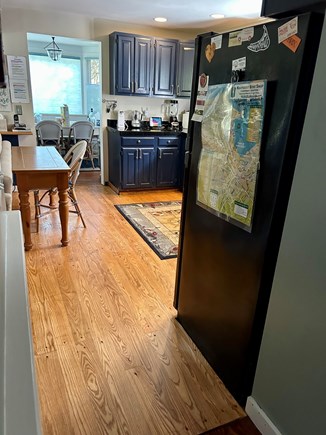 Surfside Nantucket vacation rental - New hardwood floor in kitchen
