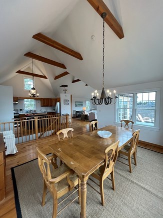 Tom Nevers Nantucket vacation rental - Dining area facing the kitchen.