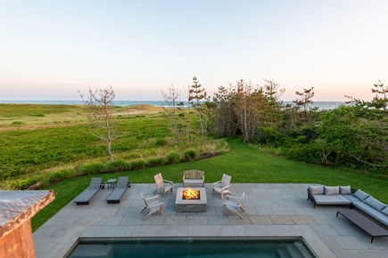 Madaket Nantucket vacation rental - Firepit with outdoor furniture