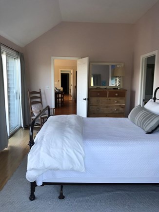 Surfside, Nantucket Nantucket vacation rental - Primary Bedroom on second floor, spacious with full bath, deck