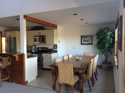 Madaket Nantucket vacation rental - Dining area and kitchen