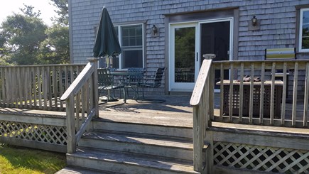 Nantucket town Nantucket vacation rental - Back Deck