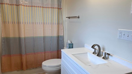 Madaket  Nantucket vacation rental - Bathroom with washer/dryer