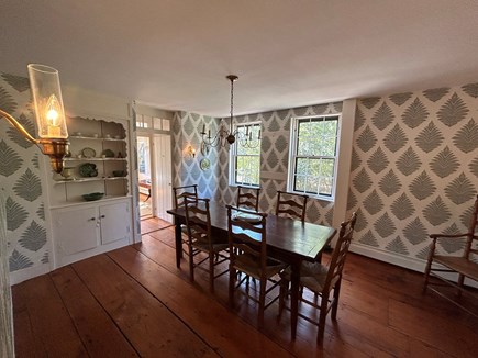 Nantucket town, Nantucket Nantucket vacation rental - Vibrant dining room with good natural light. Seats 10.