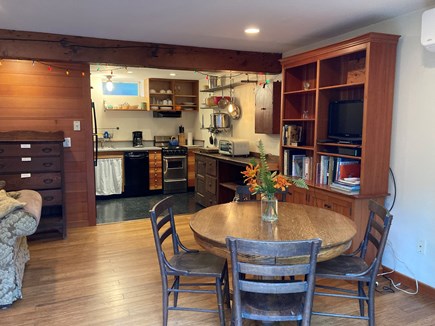 Surfside Nantucket vacation rental - Kitchen and dining area opens onto patio