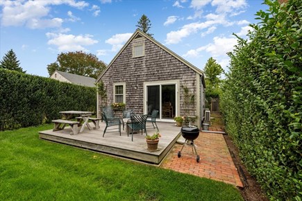 Siasconset Center Nantucket vacation rental - The deck